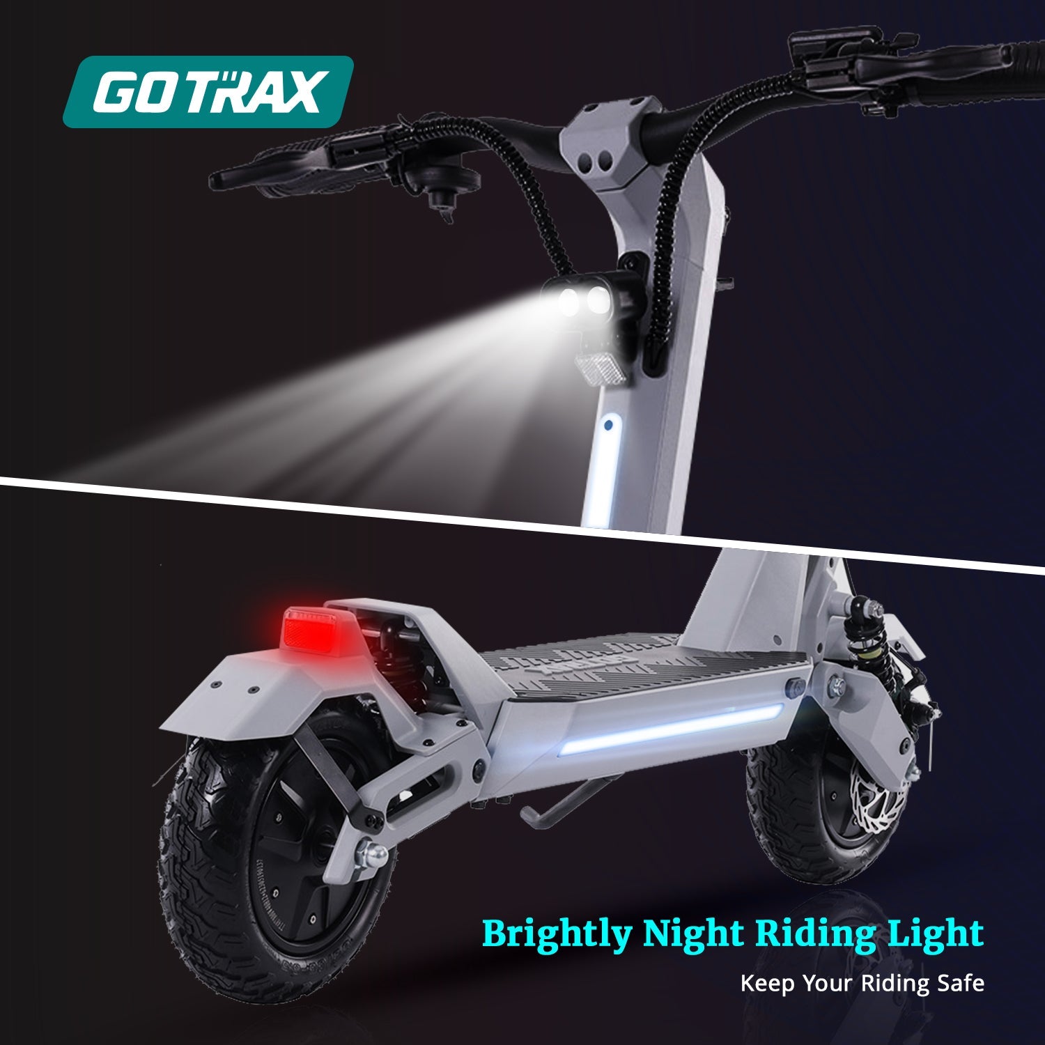 Black GOTRAX GX2  Electric Scooter