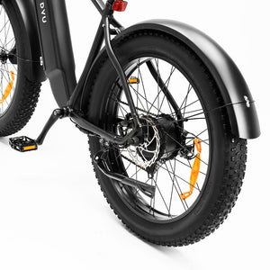 Dark Slate Gray DYU 26" Fat Tire Electric Bike