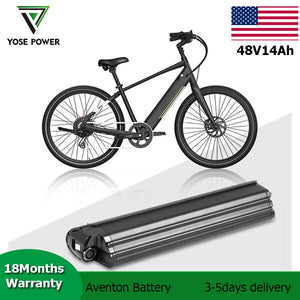 Aventon Pace 500.2 500.3 500.3 Step-Through Ebike Battery 48V 14Ah Electric Bike