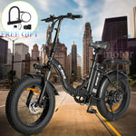 750W Electric Bike for Adults 13AH 36V Mountain Ebike Fat Tire Bicycles 30MPH