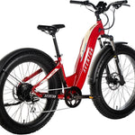 Aventon - Aventure Step-Through Ebike M/L Size Electric Red